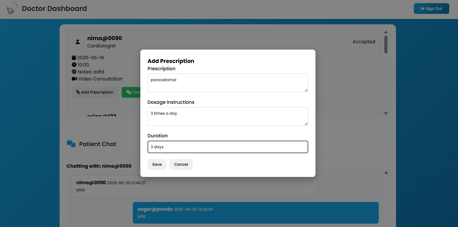 Project Snapshots